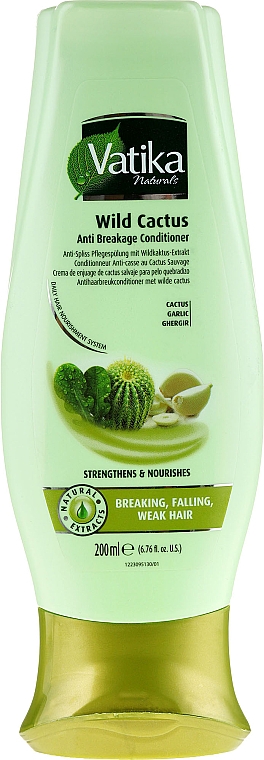 Pflegende Anti-Spliss Haarspülung mit Wildkaktus-Extrakt - Dabur Vatika Wild Cactus Anti-Breakage Conditioner — Bild N3
