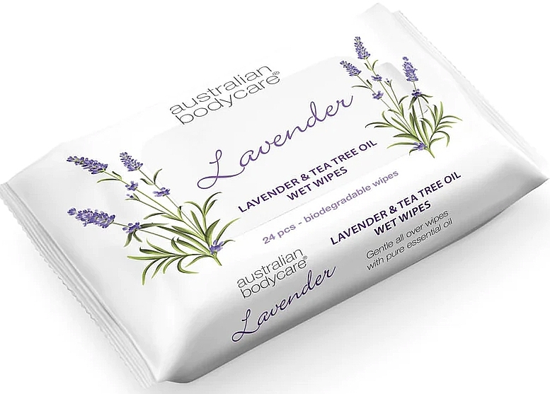 Feuchttücher Lavender & Tea Tree Oil - Australian Bodycare Wet Wipes  — Bild N1