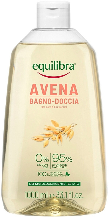 Duschgel mit Hafer - Equilibra Avena Shower Gel — Bild N1