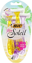 Düfte, Parfümerie und Kosmetik Damenrasierer 4 St. - Bic Miss Soleil Tropical