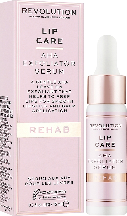 Peeling-Lippenserum - Makeup Revolution AHA Lip Exfoliating Serum — Bild N2