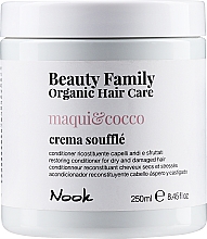 Düfte, Parfümerie und Kosmetik Conditioner für trockenes und geschädigtes Haar - Nook Beauty Family Organic Hair Care
