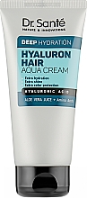 Düfte, Parfümerie und Kosmetik Creme für tief feuchtigkeitsspendendes Haar - Dr. Sante Hyaluron Hair Deep Hydration Aqua Cream