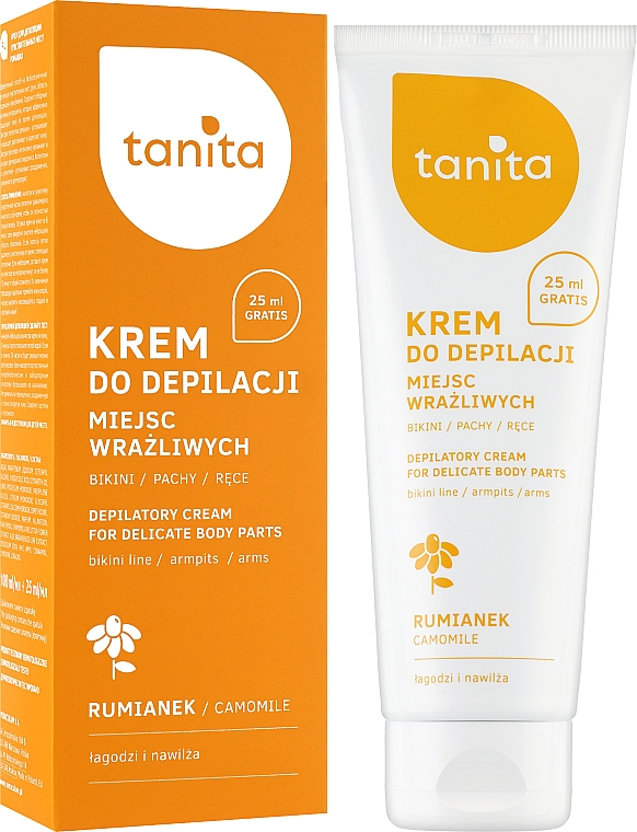 Enthaarungscreme für empfindliche Zonen - Tanita Depilatory Cream For Delicate Body Parts — Bild N2