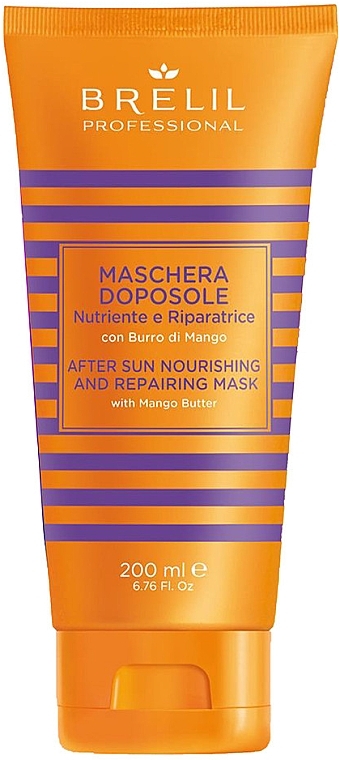 Nährende und regenerierende Haarmaske nach dem Sonnenbad - Brelil After Sun Nourishing And Repairing Mask — Bild N1