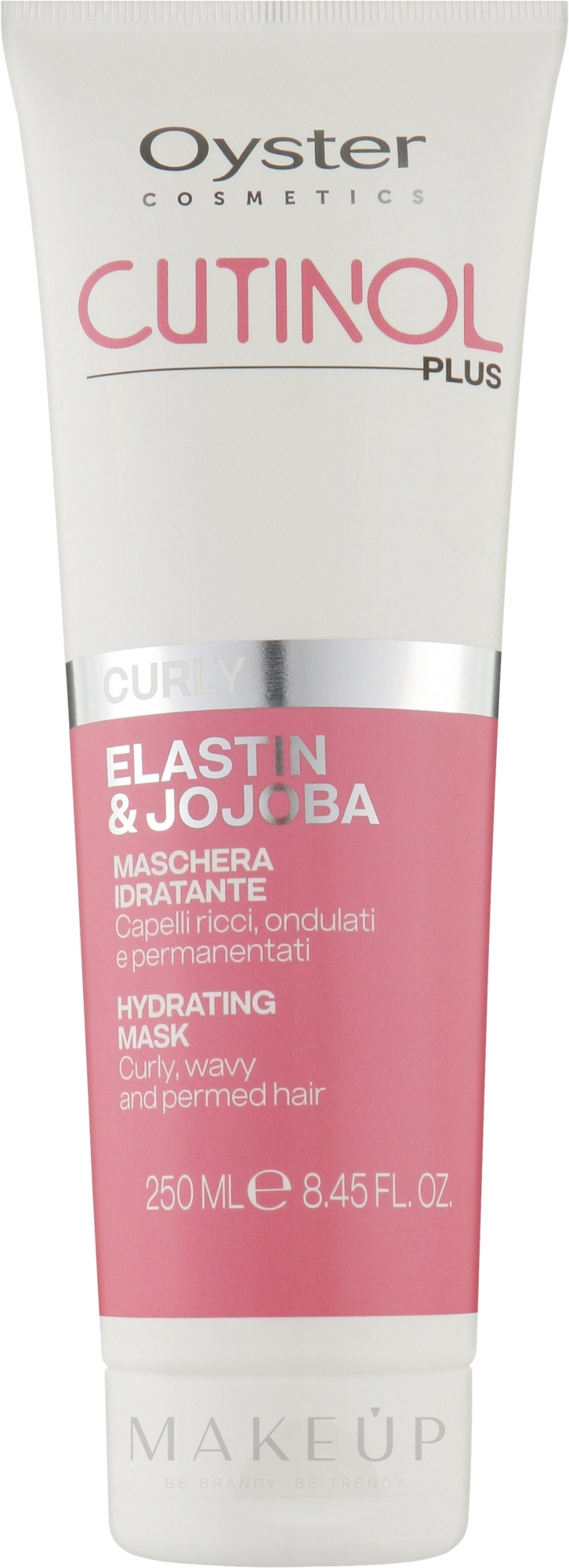 Maske für lockiges Haar - Oyster Cutinol Plus Elastin & Jojoba Hydrating Curly Mask — Bild 250 ml