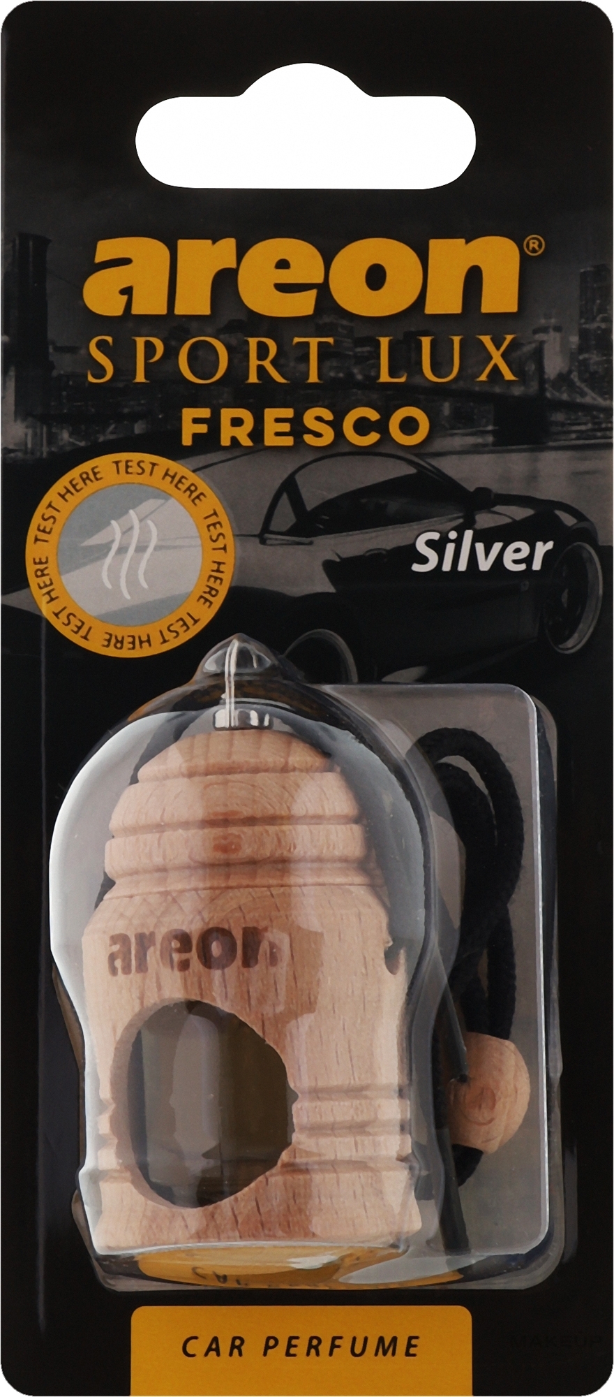 Auto-Lufterfrischer - Areon Fresco Sport Lux Silver Car Perfume — Bild 4 ml