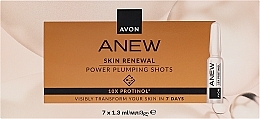 Düfte, Parfümerie und Kosmetik Stärkendes Gesichtsserum in Ampullen - Avon Anew Skin Renewal Power Plumping Shots