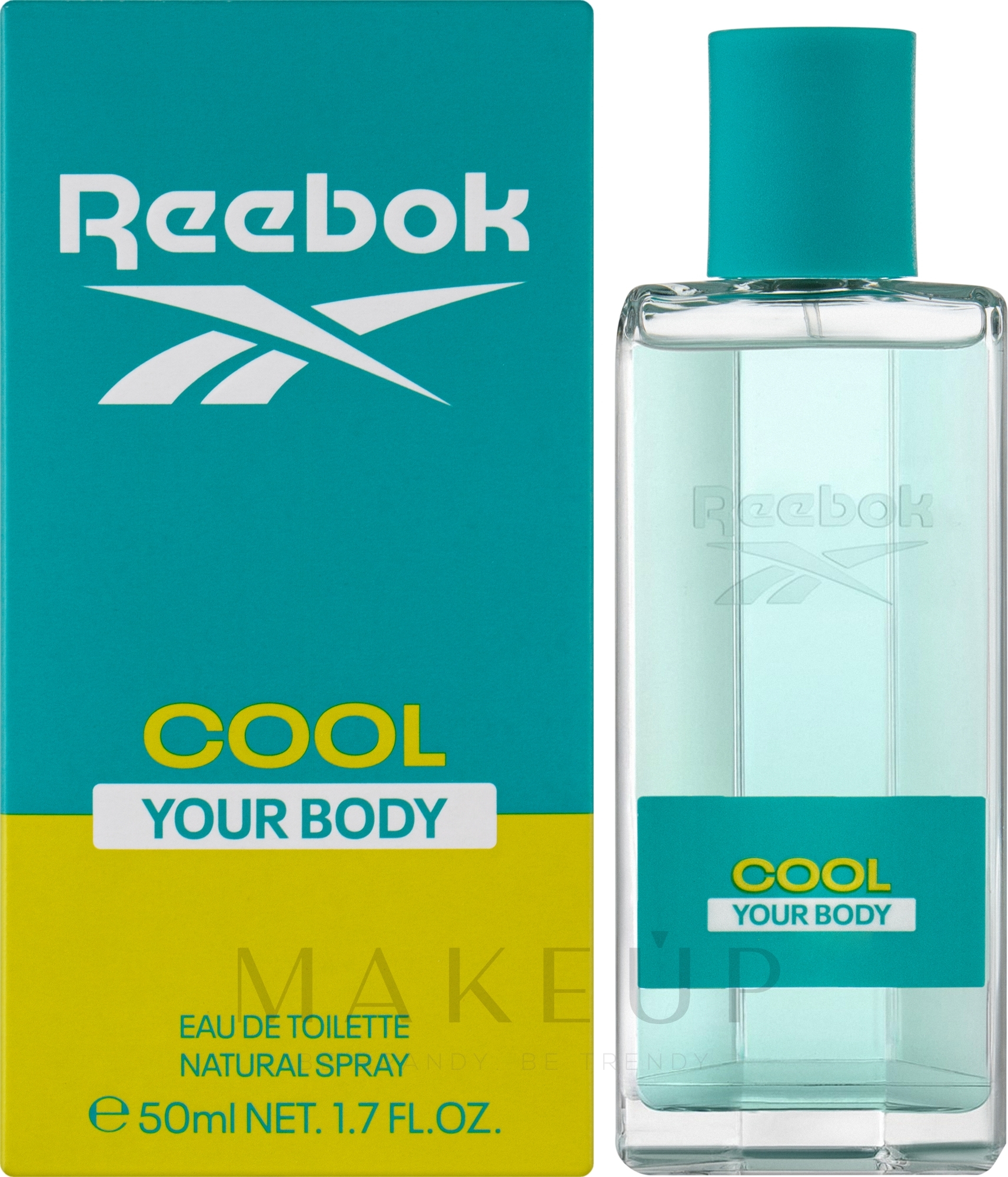 Reebok Cool Your Body - Eau de Toilette — Bild 50 ml