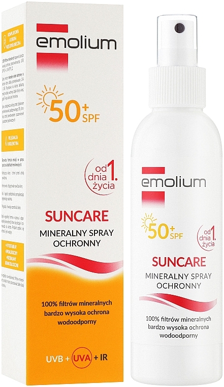 Sonnenschutzspray für den Körper SPF 50+ - Emolium Suncare Spray Mineral SPF 50+ — Bild N2