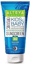 Sonnenschutzcreme für den Körper - Alteya Organic Kids & Baby Sunscreen Cream SPF30  — Bild N2