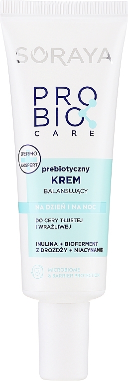 Probiotische Creme für fettige und empfindliche Haut - Soraya Probio Care Face Cream — Bild N1