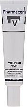 Ausgleichende Repigmentierungscreme für die Nacht zur Minimierung von Vitiligo-Läsionen für Gesicht und Körper - Pharmaceris V Vito-Melo Night Cream — Bild N2