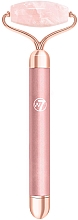 Gesichtsmassage-Roller aus Rosenquarz mit Vibration - W7 Cosmetics Rose Quartz Vibrating Facial Roller — Bild N1