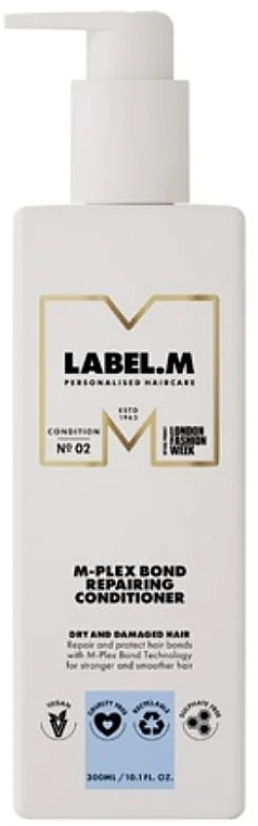 Regenerierender Conditioner für trockenes und strapaziertes Haar - Label.m M-Plex Bond Repairing Conditioner — Bild N4