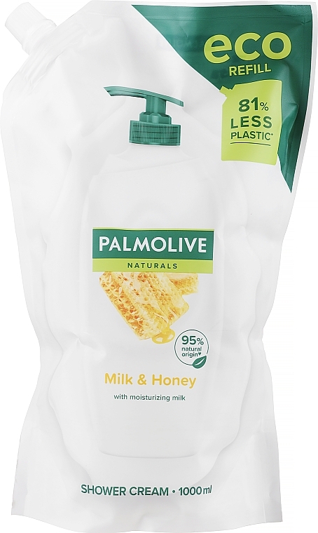 Flüssigseife Honig und Milch - Palmolive Naturel (Refill) — Bild N8