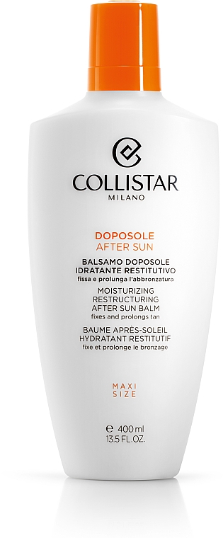 After Sun Körperbalsam - Collistar After-Sun Balm Moisturizing Restructuring — Bild N1