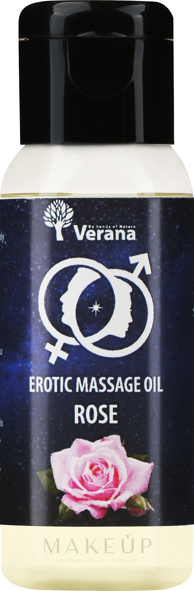 Öl für erotische Massage Rose - Verana Erotic Massage Oil Rose  — Bild 30 ml