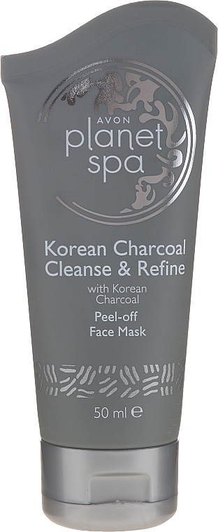 Porentief reinigende Abziehmaske mit koreanischer Aktivkohle - Avon Planet SPA Korean Charcoal Peel-off Face Mask — Bild N1