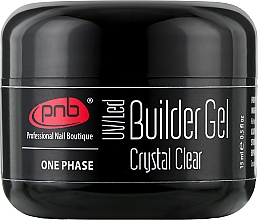 Düfte, Parfümerie und Kosmetik Einphasen-Modelliergel transparent - PNB Builder Gel Crystal Clear