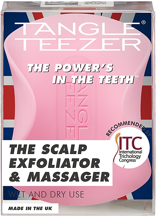 Massagebürste für die Kopfhaut - Tangle Teezer The Scalp Exfoliator & Massager Pretty Pink — Bild N1