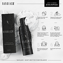 Wimpern- und Augenbrauenshampoo - Nanolash Lash & Brow Shampoo — Bild N6