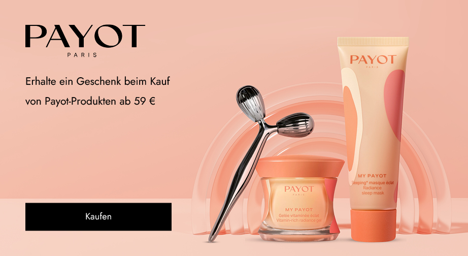 Beim Kauf von Payot-Produkten ab 59 € erhältst du eine Thermosflasche 700 ml als Geschenk