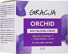 GESCHENK! Revitalisierende Anti-Falten Gesichtscreme mit Orchideenextrakt und Hyaluronsäure - Gracja Orchid Revitalizing Anti-Wrinkle Day/Night Cream — Bild N2
