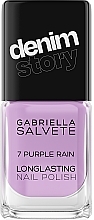 Langanhaltender Nagellack - Gabriella Salvete Denim Story Longlasting Nail Polish — Bild N1