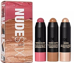 Set - Nudestix Mini Roses & Honey Blush Kit (blush/3x1.8g)	 — Bild N2