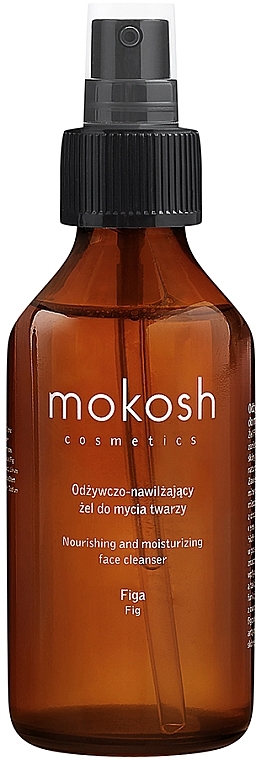 Nährendes und feuchtigkeitsspendendes Gesichtsreinigungsgel mit Feige - Mokosh Nourishing Moisturizing Face Cleansing Gel Fig — Bild N1