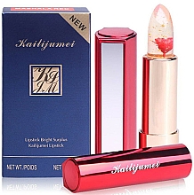 Düfte, Parfümerie und Kosmetik Durchsichtiger Lippenstift mit Blume - Kailijumei Lipstick With Transparent Flower