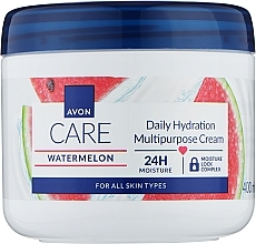 Feuchtigkeitsspendende Universalcreme für den Körper Wassermelone - Avon Care Watermelon Daily Hydration Multipurpose Cream — Bild N1