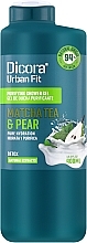 Duschgel Matcha-Tee und Birne - Dicora Urban Fit Purifying Shower Gel Detox Matcha Tea & Pear — Bild N1