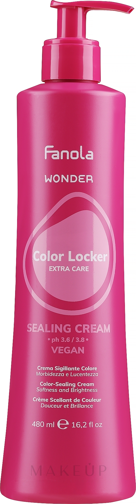 Haarcreme - Fanola Wonder Color Locker Sealing Cream — Bild 480 ml