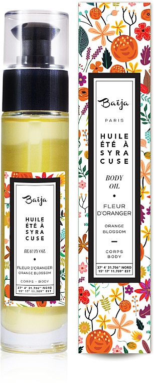 Weichmachendes parfümiertes Körper- und Badeöl - Baija Ete A Syracuse Body & Bath Oil — Bild N1
