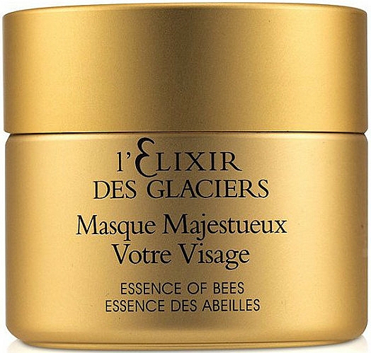 Regenerierende und pflegende Gesichtsmaske mit Bienenwachs und Honig - Valmont L'elixir Des Glaciers Masque Majestueux Votre Visage — Bild N1