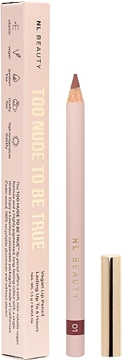 Lippenkonturenstift - NL Beauty Lip Pencil — Bild N1