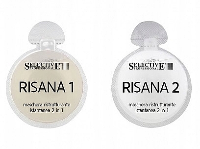 Zweikomponenten-Haarmaske - Selective Professional Risana — Bild N2