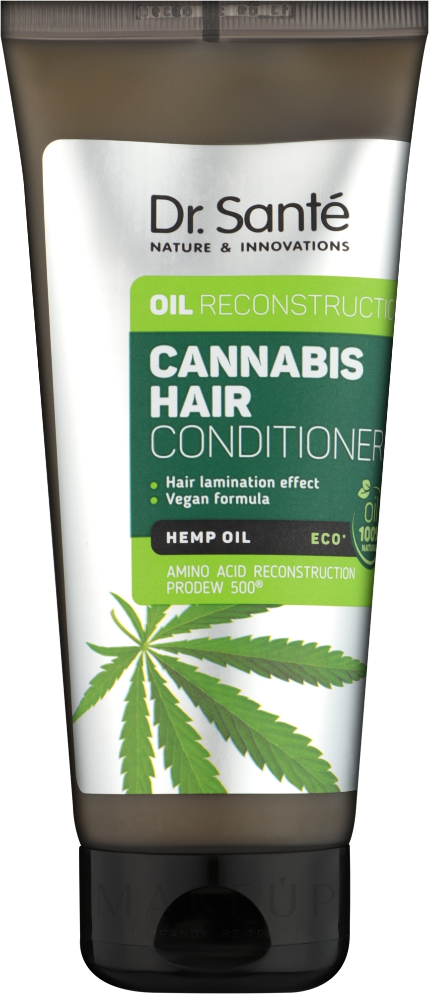 Revitalisierender Conditioner mit Hanföl für strapaziertes Haar - Dr. Sante Cannabis Hair Oil Reconstruction — Bild 200 ml