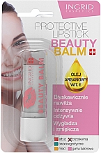 Schützender Lippenbalsam mit Duft von exotischen Früchten - Ingrid Cosmetics Beauty Balm Protective Lipstick  — Bild N2