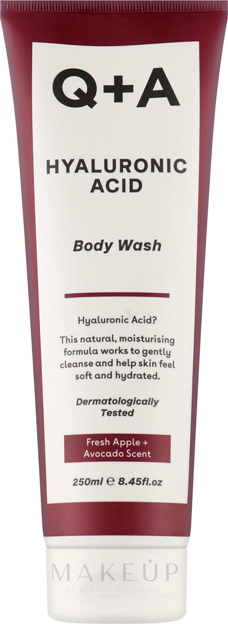 Körperwaschgel mit Hyaluronsäure - Q+A Hyaluronic Acid Body Wash — Bild 250 ml