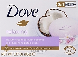 Cremeseife - Dove Coconut Milk & Jasmine Bar — Bild N2