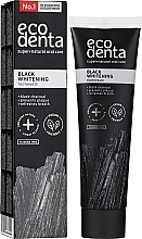Schwarze, aufhellende und fluoridfreie Zahnpasta - Ecodenta Black Whitening Toothpaste — Foto N4
