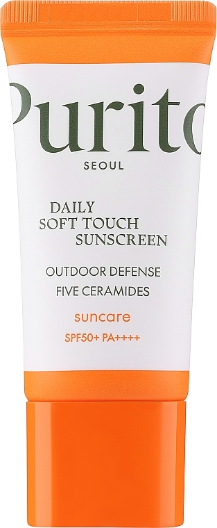 Tägliche Sonnenschutzcreme - Purito Daily Soft Touch Sunscreen SPF 50+ PA++++ Travel Size — Bild N1