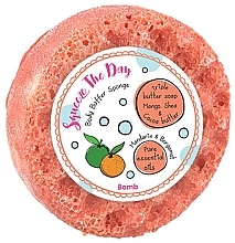 Düfte, Parfümerie und Kosmetik Pufferschwamm für den Körper - Bomb Cosmetics Squeeze The Day Body Buffer Sponge