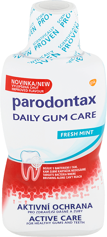 Mundwasser mit frischer Minze - Parodontax Daily Gum Care Fresh Mint — Bild N1