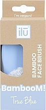 Gesichtsbürste blau - Ilu Bamboo Face Brush — Bild N2
