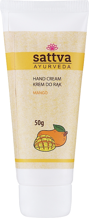 Handcreme mit Mango - Sattva Ayurveda Hand Cream Mango — Bild N1