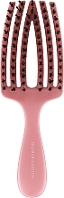 Haarbürste - Olivia Garden Finger Brush Care Mini Kids Pink  — Bild N1